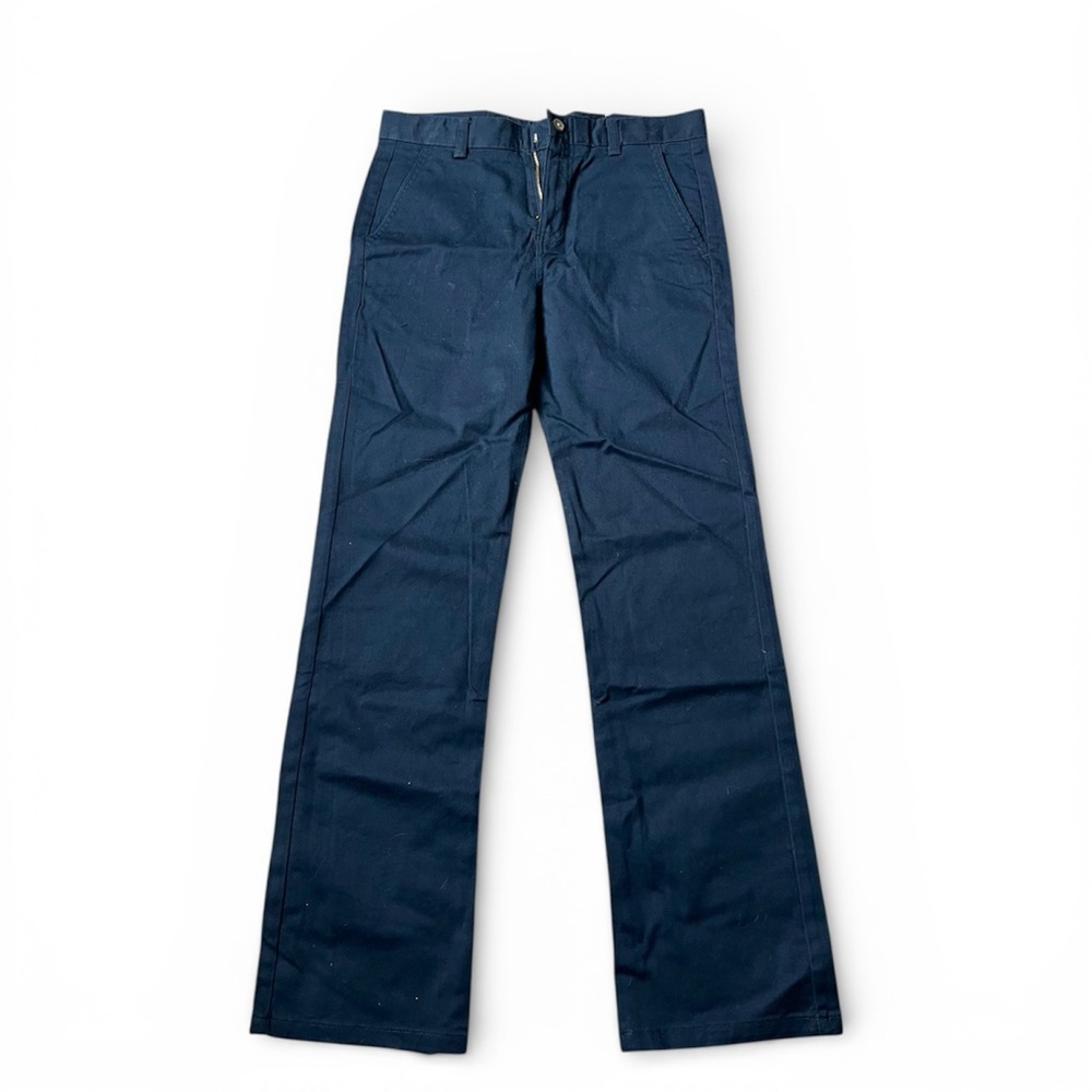 🔷CHAPS: Boy size 16, NWT navy blue, regular flat front stretch pants🔷